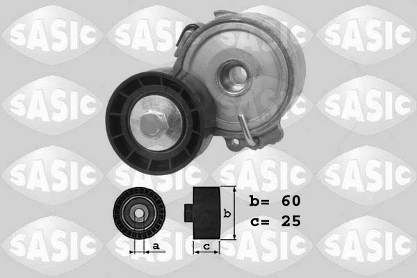 Belt Tensioner, V-ribbed belt (1620032)