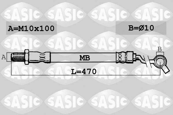 Brake Hose (SBH6317)