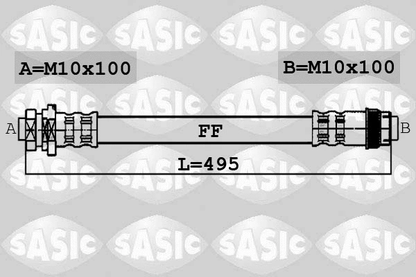 Brake Hose (6604030)