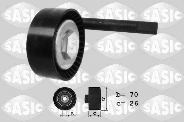 Belt Tensioner, V-ribbed belt (1626061)