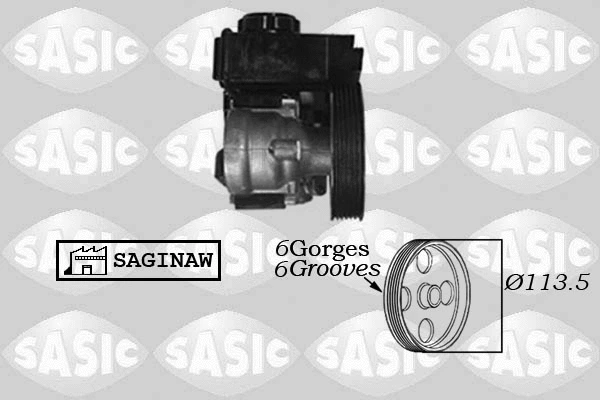 Hydraulic Pump, steering (7070004)