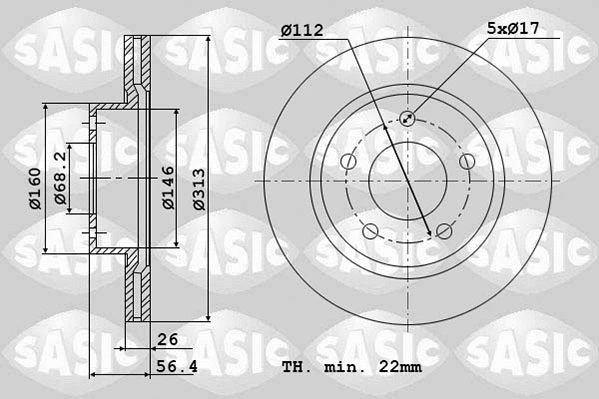 Brake Disc (6106032)