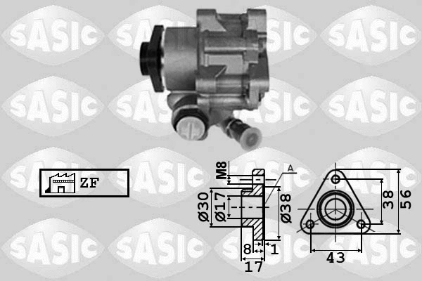 Hydraulic Pump, steering (7076058)
