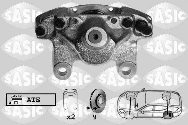 Brake Caliper (SCA6012)
