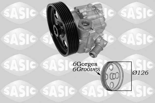 Hydraulic Pump, steering (7070052)