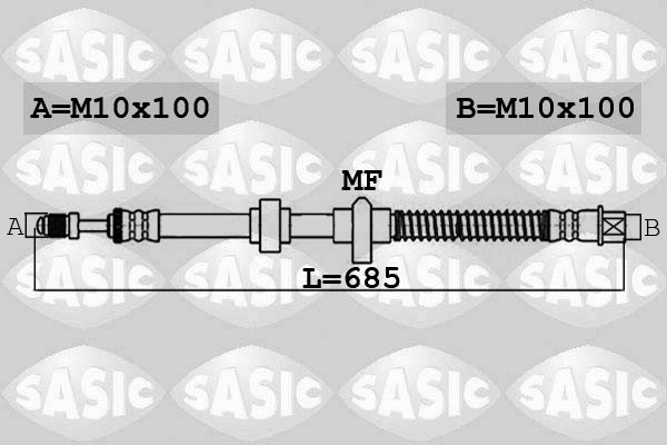 Brake Hose (6600057)
