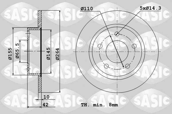 Brake Disc (9004863J)