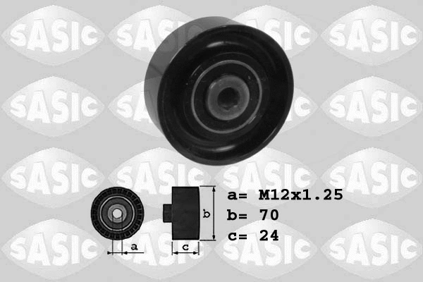 Deflection/Guide Pulley, V-ribbed belt (1620033)
