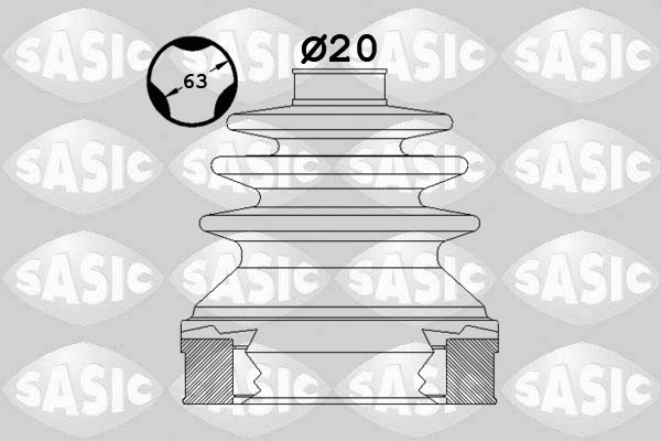 Bellow Kit, drive shaft (1900003)