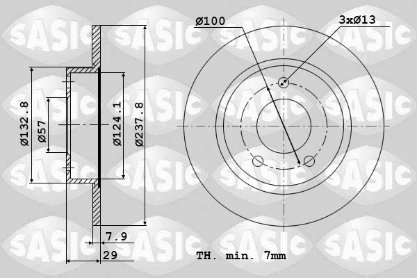 Brake Disc (2004277J)