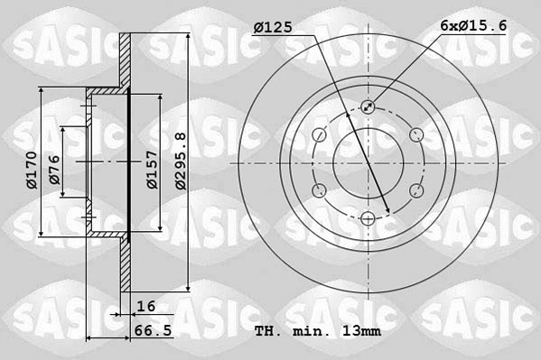 Brake Disc (6106161)