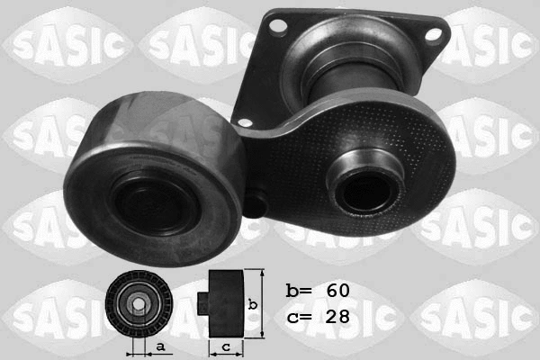 Belt Tensioner, V-ribbed belt (1620066)
