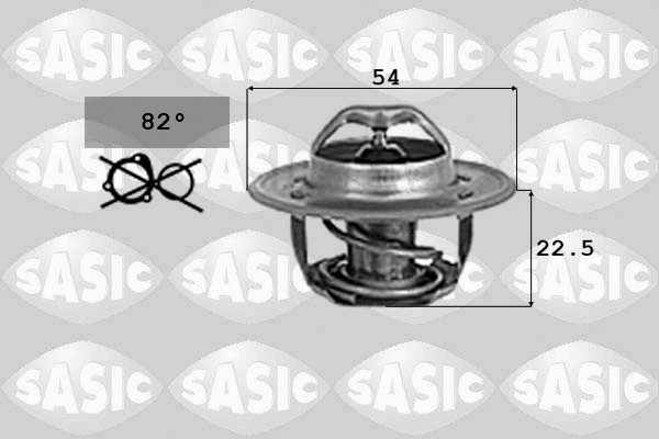 Thermostat, coolant (9000726)