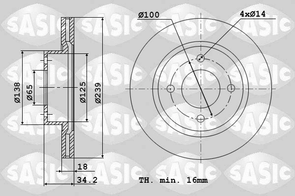Brake Disc (9004583J)
