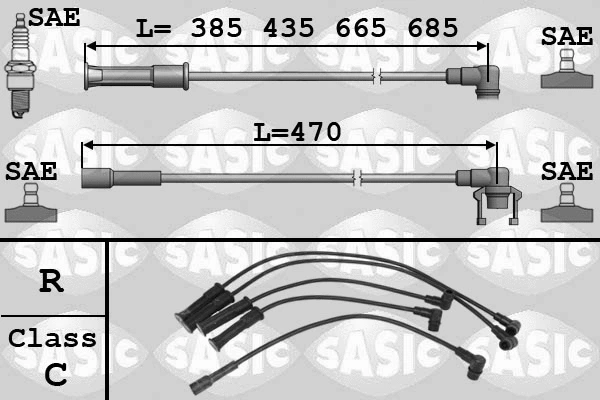 Ignition Cable Kit (9284007)