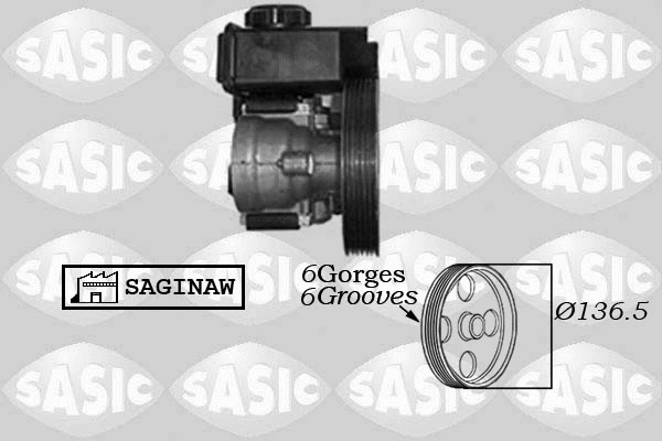 Hydraulic Pump, steering (7070011)