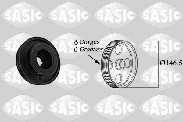 Belt Pulley, crankshaft (2154019)