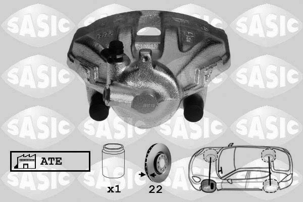 Brake Caliper (6506050)
