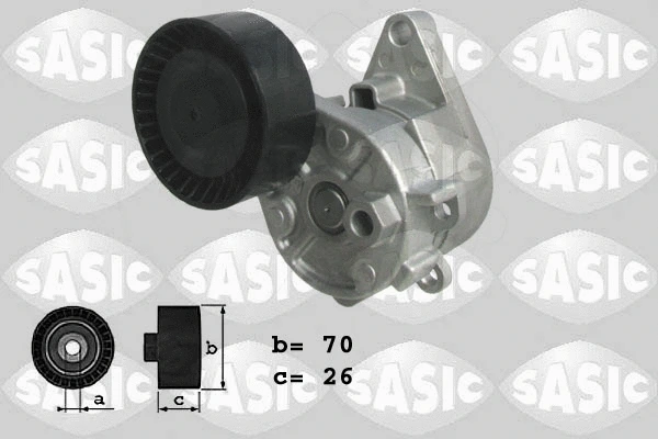 Belt Tensioner, V-ribbed belt (1626051)