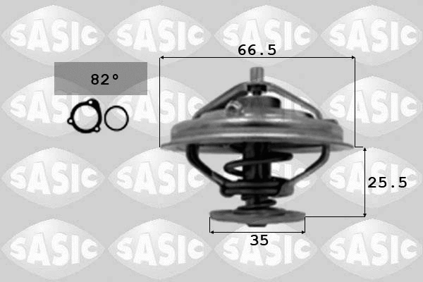 Thermostat, coolant (3306074)