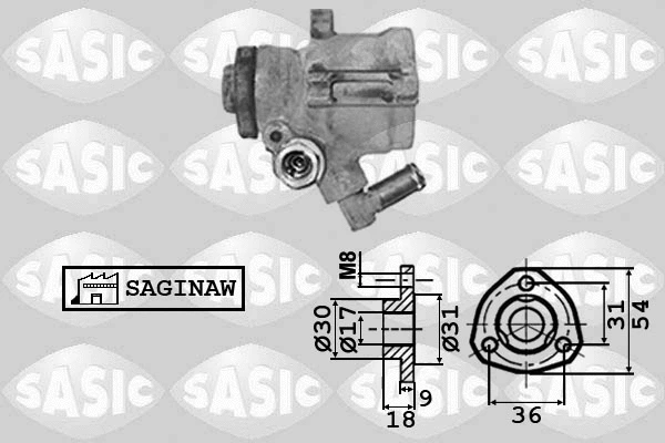 Hydraulic Pump, steering (7076008)