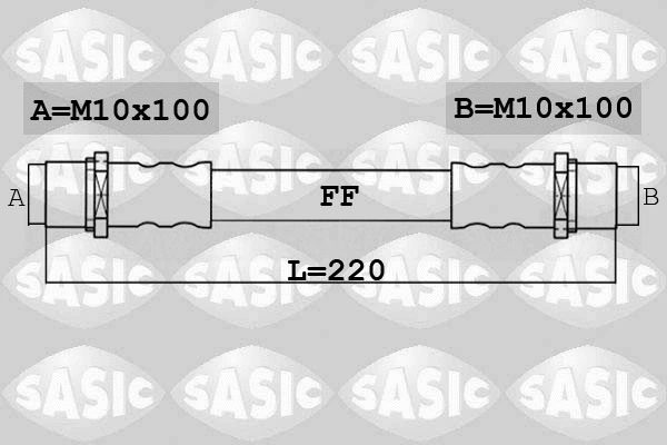 Brake Hose (6606012)