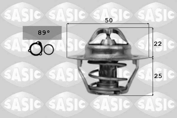 Thermostat, coolant (4000363)
