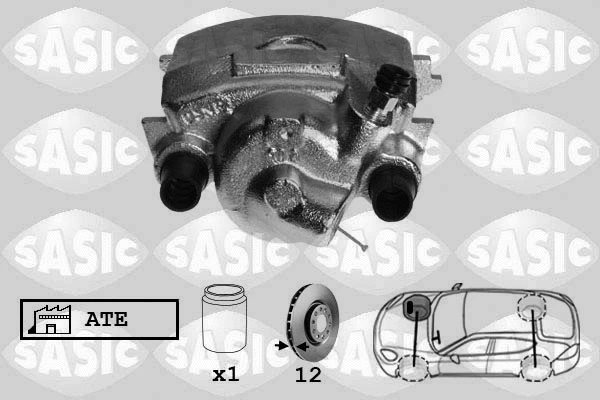 Brake Caliper (SCA6197)