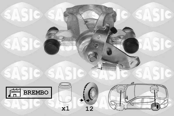 Brake Caliper (6504038)