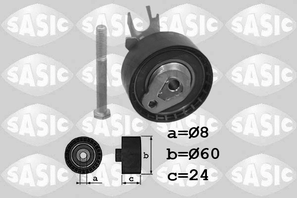 Tensioner Pulley, timing belt (1706057)