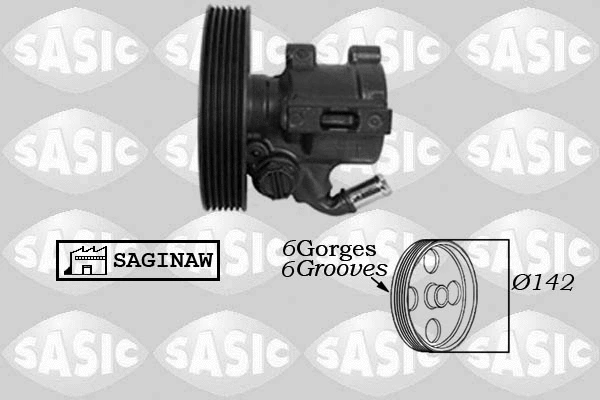 Hydraulic Pump, steering (7070022)