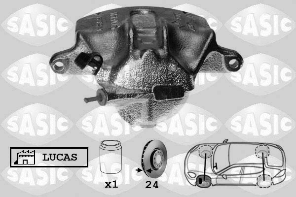 Brake Caliper (SCA4042)