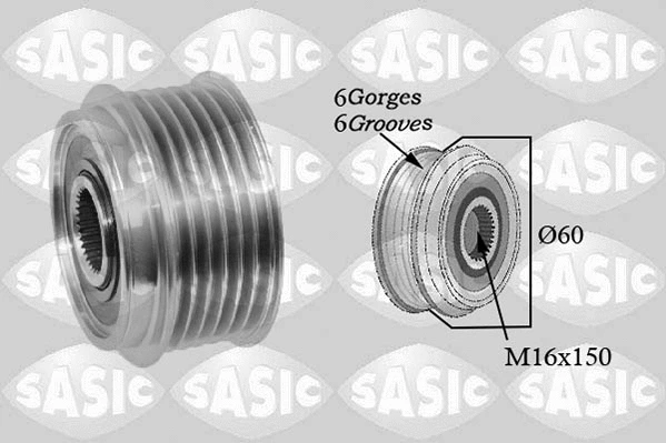 Alternator Freewheel Clutch (1676025)