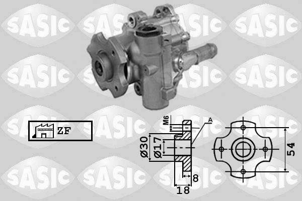Hydraulic Pump, steering (7070063)