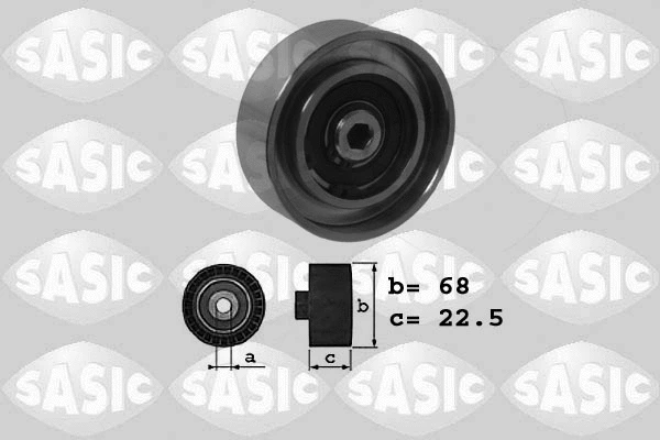 Deflection/Guide Pulley, V-ribbed belt (1624025)