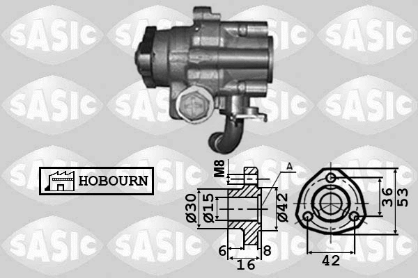Hydraulic Pump, steering (7076035)