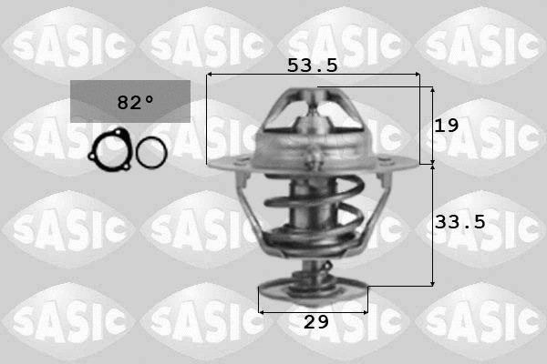 Thermostat, coolant (3306030)