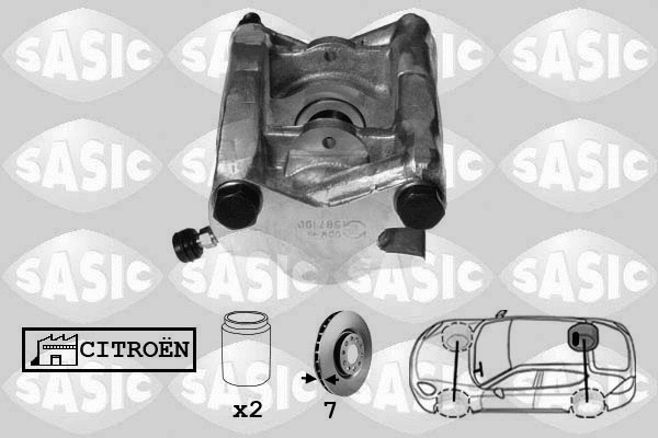 Brake Caliper (SCA0015)
