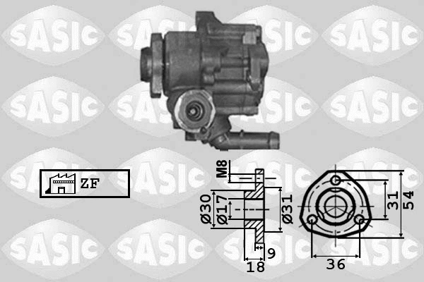 Hydraulic Pump, steering (7076023)