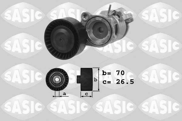 Belt Tensioner, V-ribbed belt (1626159)
