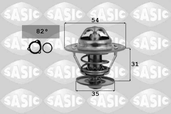 Thermostat, coolant (9000163)