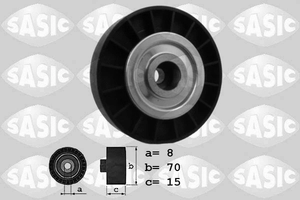 Deflection/Guide Pulley, V-ribbed belt (1624028)