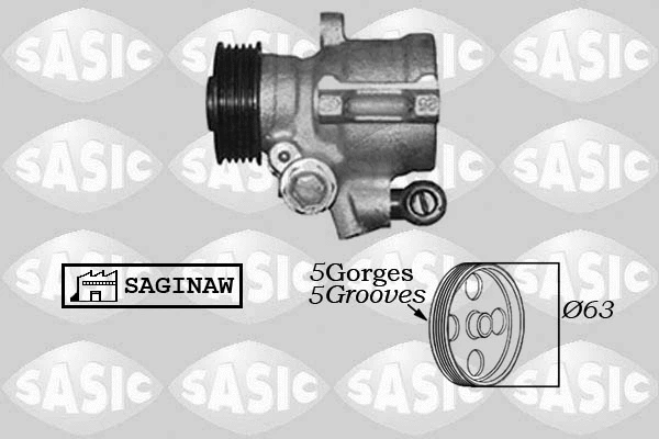 Hydraulic Pump, steering (7076047)