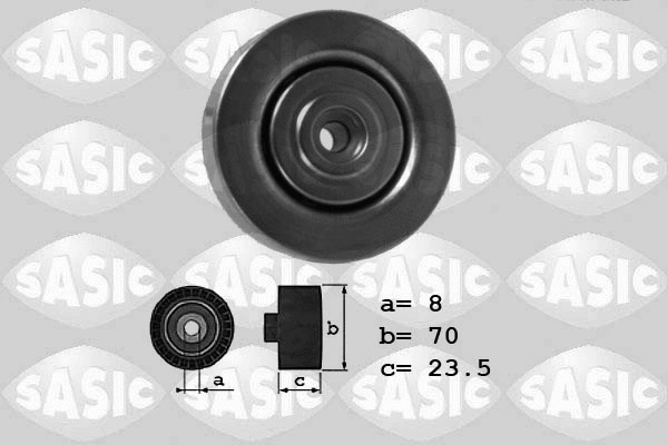 Deflection/Guide Pulley, V-ribbed belt (1626068)