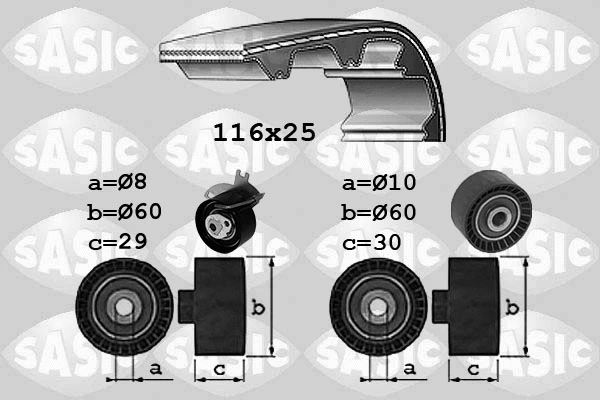 Timing Belt Kit (1750039)