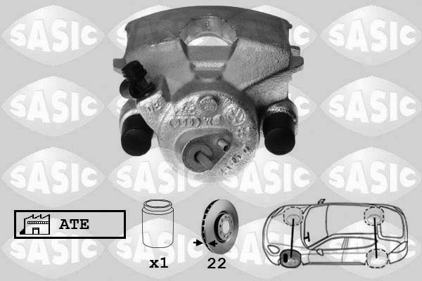 Brake Caliper (6506004)