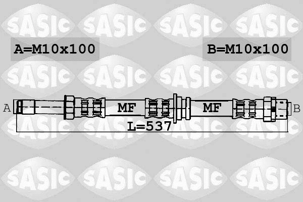 Brake Hose (6606040)