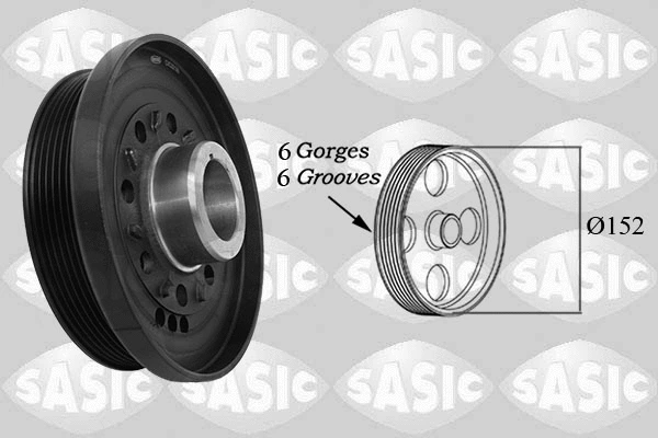 Belt Pulley, crankshaft (2156090)