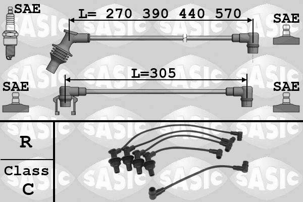 Ignition Cable Kit (9284010)