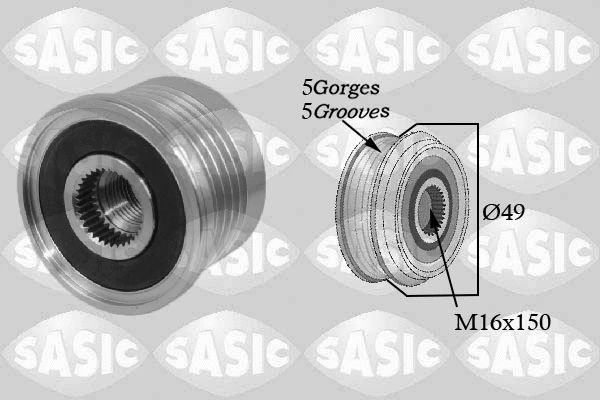 Alternator Freewheel Clutch (1674005)